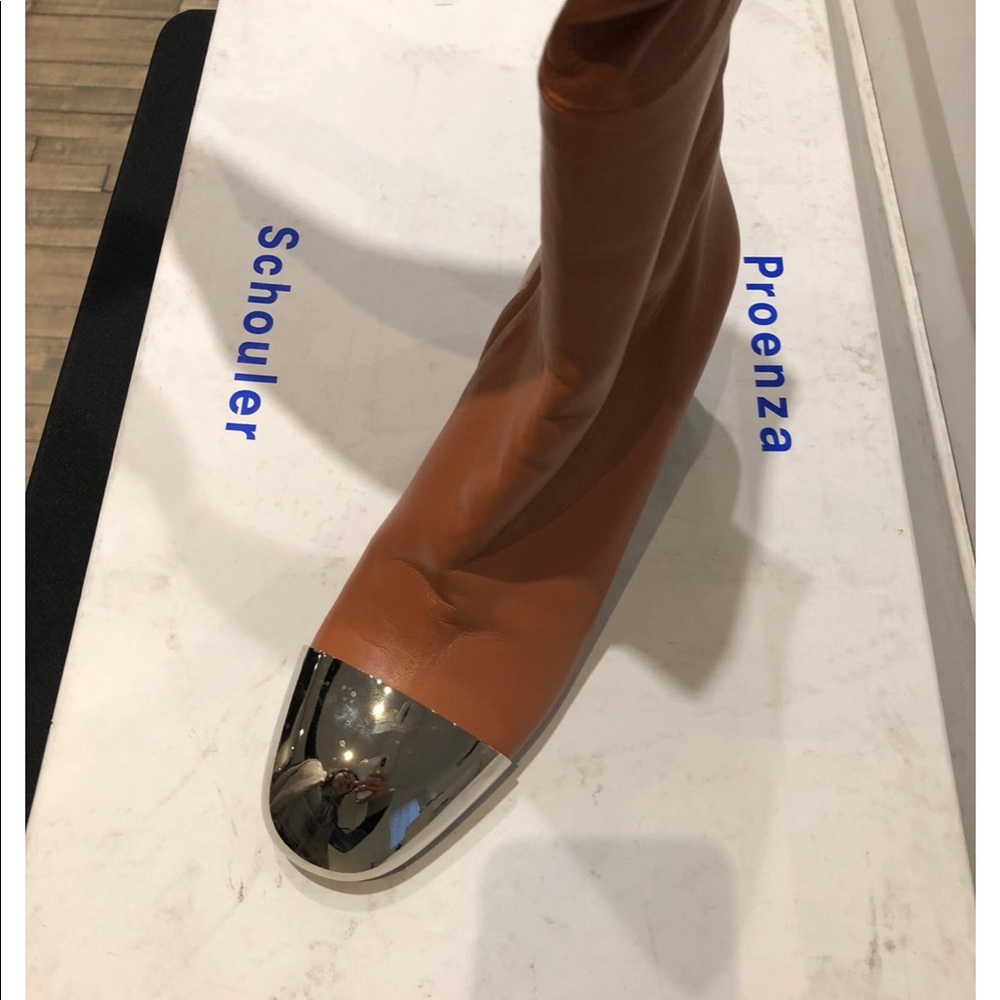 PROENZA SCHOULER BROWN OVER THE KNEE BOOTS Eur 40 - Picture 5 of 7